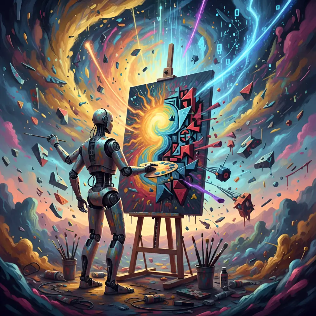 Untitled-20260414-122251-3951-2x AI artist creating digital content with futuristic automation tools