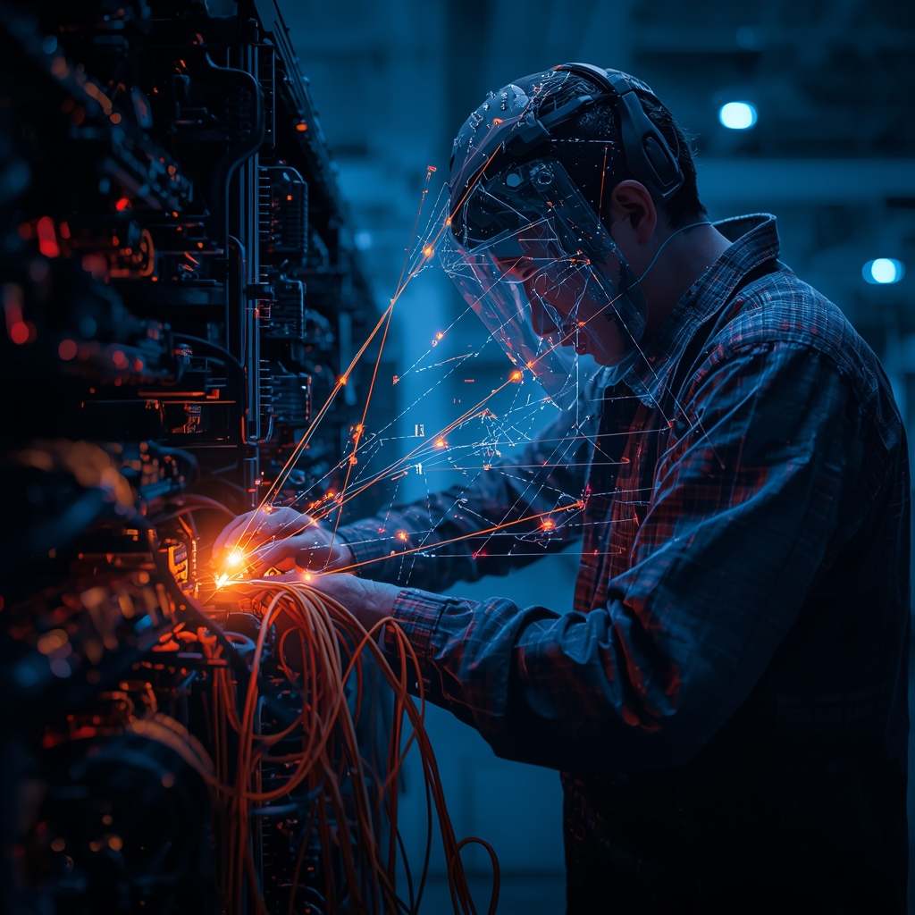- -fiber-optic-technician-installing-cables-with-holographic-ai-network-overlay-glo- lucid-origin-fiber-optic-technician-installing-cables-with-holographic-AI-network-overlay-glo-2